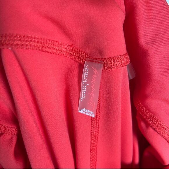 Free People Movement Set The Pace Leggings Cayenne L NWT $98 - Picture 12 of 12